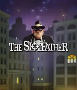 Step into the underworld realm of The Slotfather slot by Betsoft, highlighting a dominant mafia boss standing against a nocturnal cityscape. This graphic evokes the dramatic essence of the mob life, with the boss dressed in a traditional black suit and fedora. Ideal for lovers of gangster-themed games, delivering a gripping escape. 