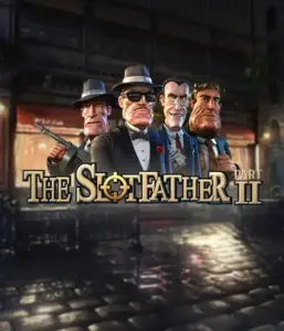 Dive into the shadowy world of The Slotfather 2 slot by Betsoft, highlighting a lineup of iconic mafia characters set against a dark urban backdrop. This image captures the gritty essence of the mobster lifestyle with its striking character design and suspenseful setting. Ideal for lovers of gangster-themed games, delivering a captivating escape. 